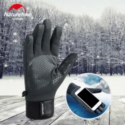 Gants polaires chauds NATUREHIKE : écran tactile, imperméables, hiver